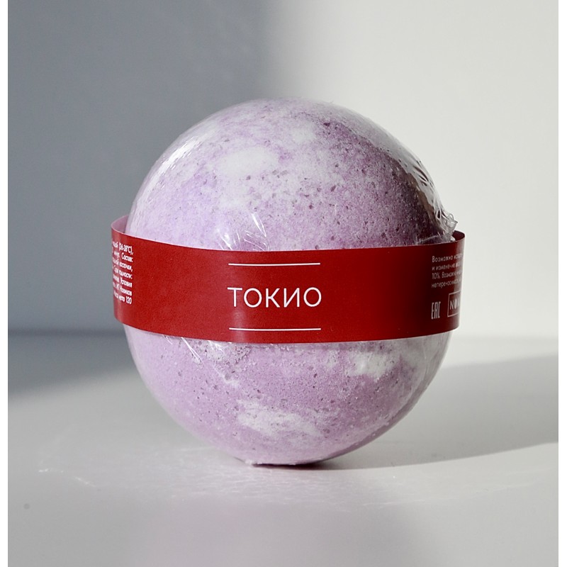 [NOKAMI] Бомбочка для ванн ТОКИО шипящая, 120 гр