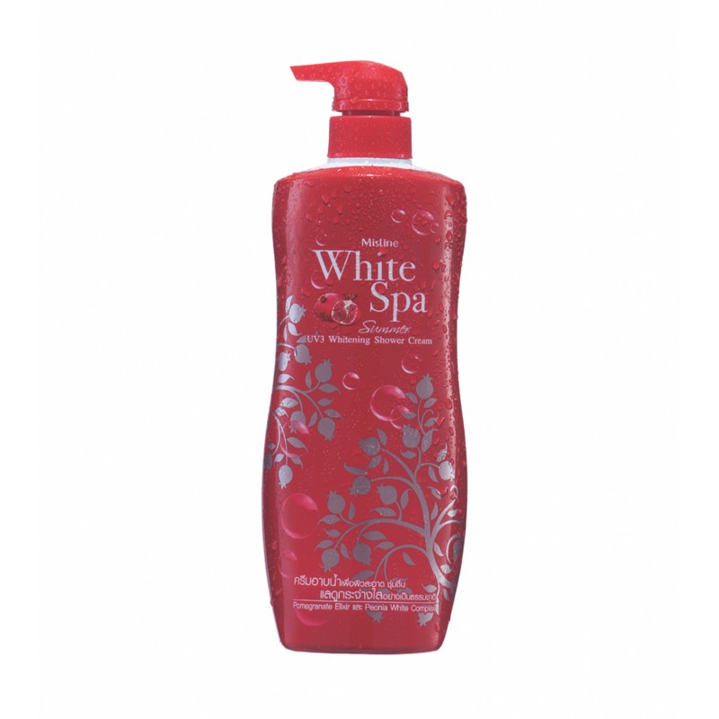 [MISTINE] Крем для душа с гранатом White Spa Summer UV3 Whitening Shower Cream, 500 мл