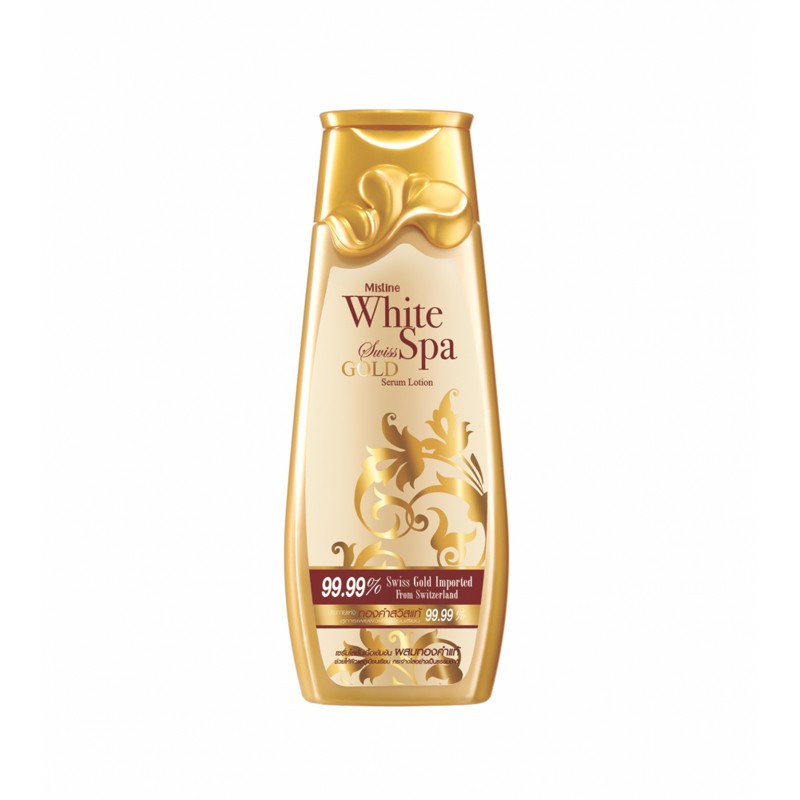 [MISTINE] Лосьон для лица и тела с биозолотом White Spa Swiss Gold Serum Lotion, 200 мл