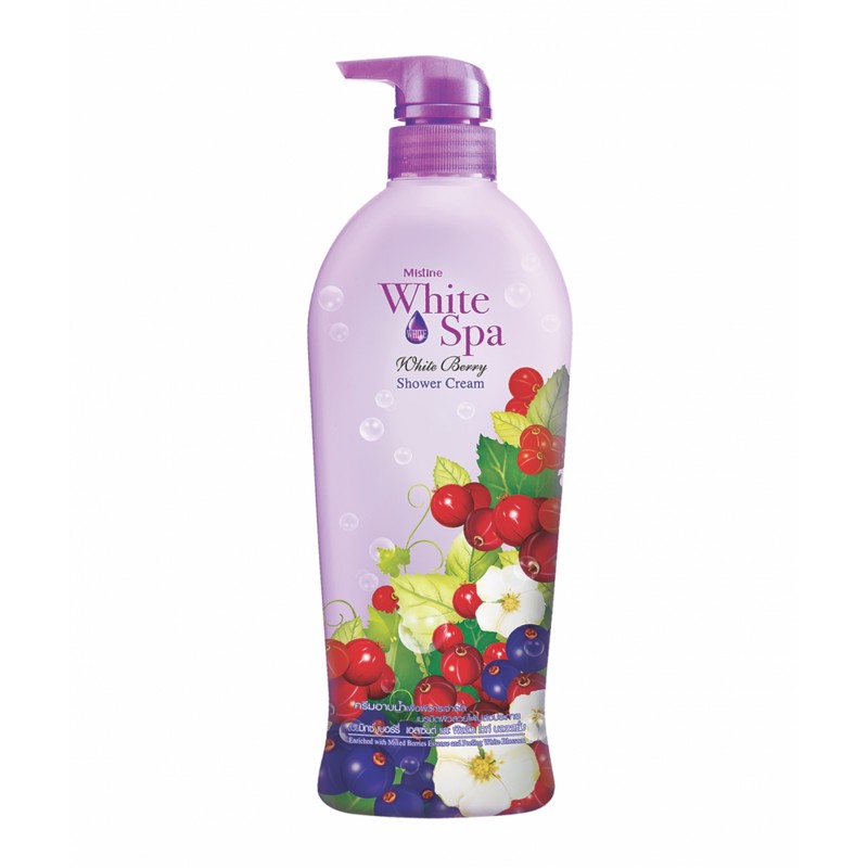 [MISTINE] Крем для душа Spa с ягодами White Spa White Berry Shower Cream, 500 мл