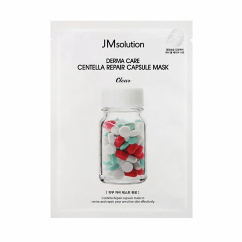 [JMSOLUTION] Маска для лица тканевая ЦЕНТЕЛЛА успокаивающая Derma Centella, 30 мл