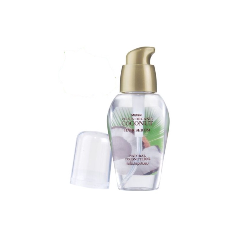 [MISTINE] Сыворотка для волос с кератином Кокосовая Coconut Hair Serum Virgin Organic , 35 мл