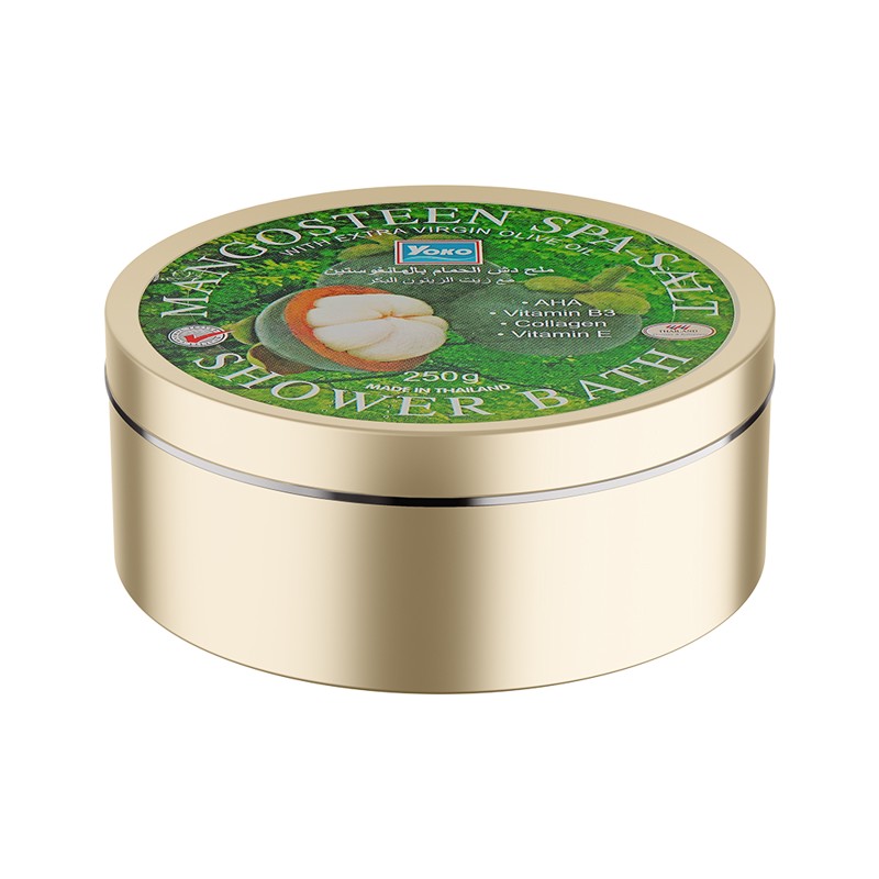 [YOKO] Скраб солевой МАНГОСТИН mangosteen spa salt shower bath, 250 гр