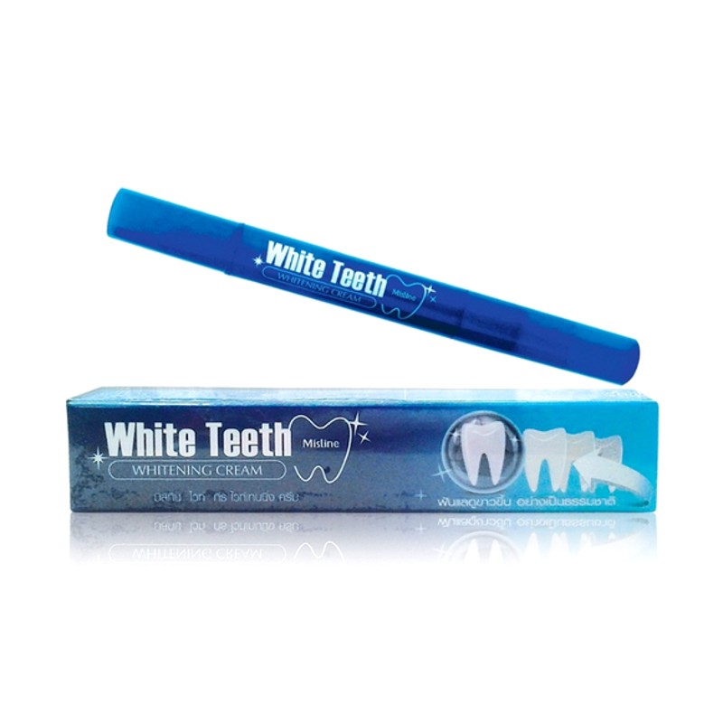 [MISTINE] Отбеливающий набор для зубов Double White Teeth Whitening Start Kit, 2.3 мл