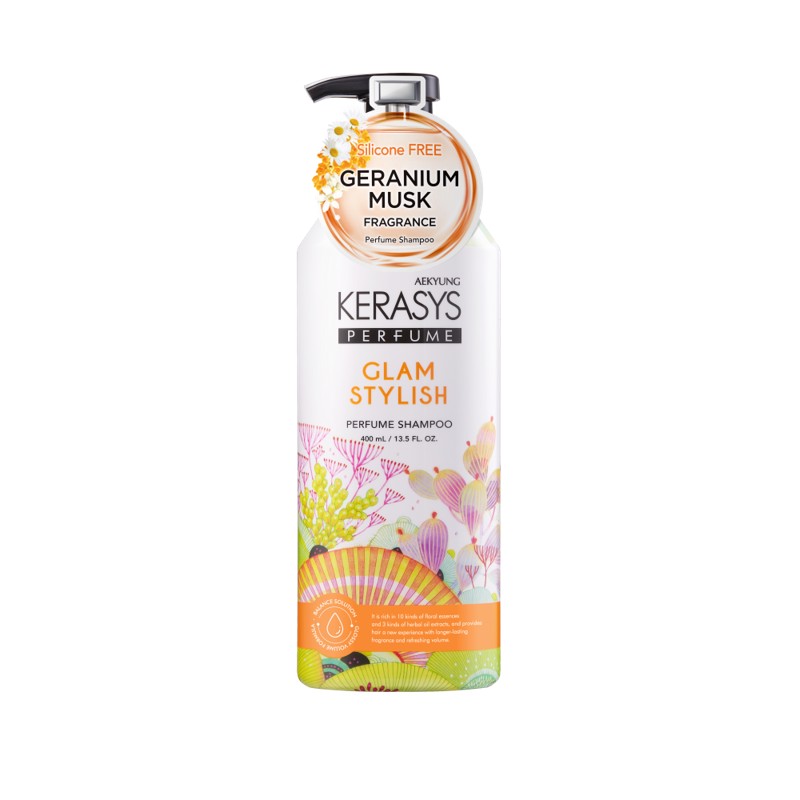 [KERASYS] Шампунь для волос ГЛАМУР Glam Stylish, 400 мл