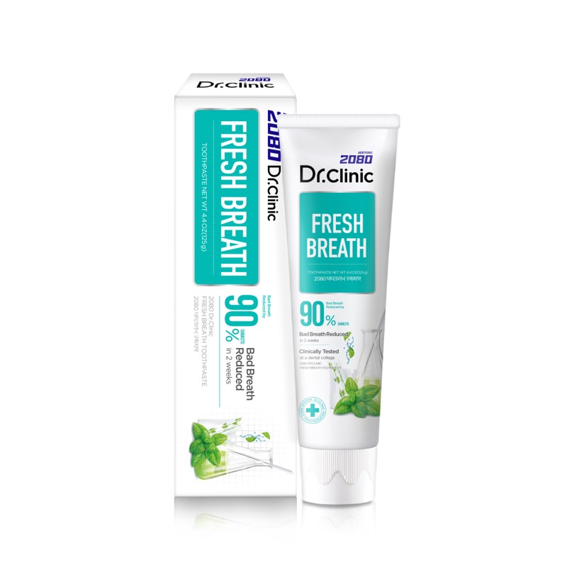 [2080 DR.CLINIC] Зубная паста СВЕЖЕСТЬ ДЫХАНИЯ Fresh Breath, 125 г