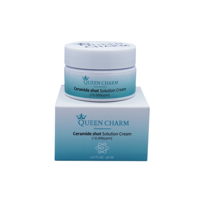 [QUEENCHARM] Крем для лица укрепляющий КЕРАМИДЫ 1% Ceramide Shot Solution Cream, 30 мл