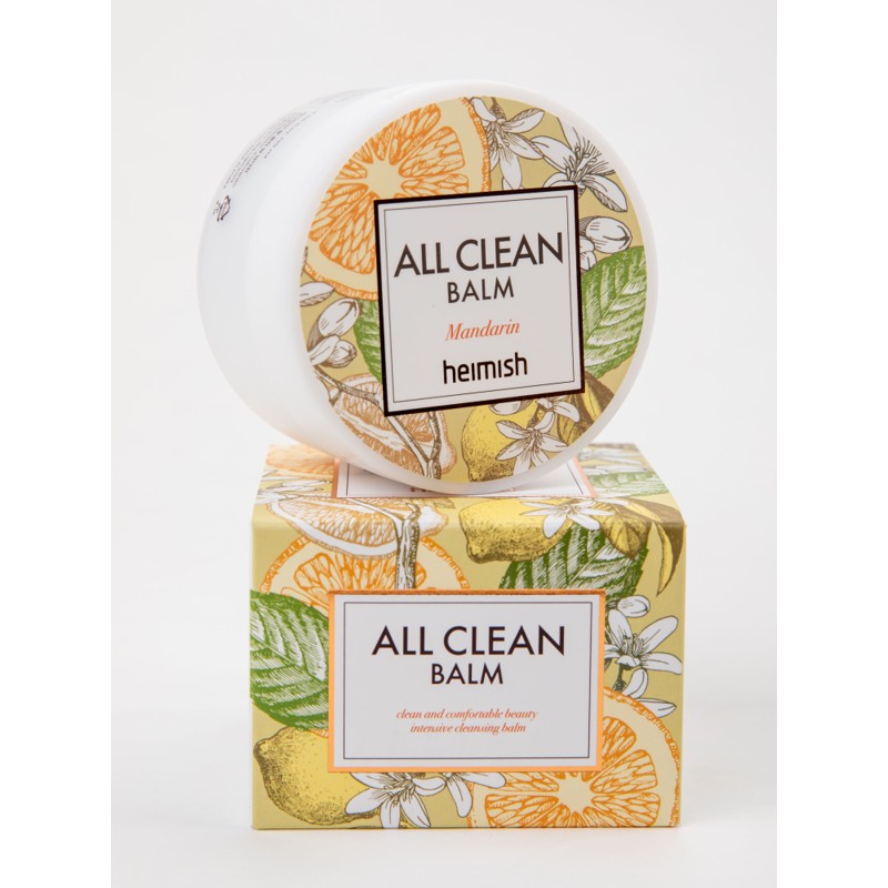 [HEIMISH] Бальзам для лица очищающий гидрофильный МАНДАРИН All Clean Balm Mandarin, 120 мл