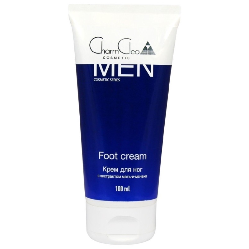 [CHARM CLEO COSMETIC] Крем для ног и пяток мужской ЭКСТРАКТ МАТЬ И МАЧЕХИ Foot Cream, 100 мл