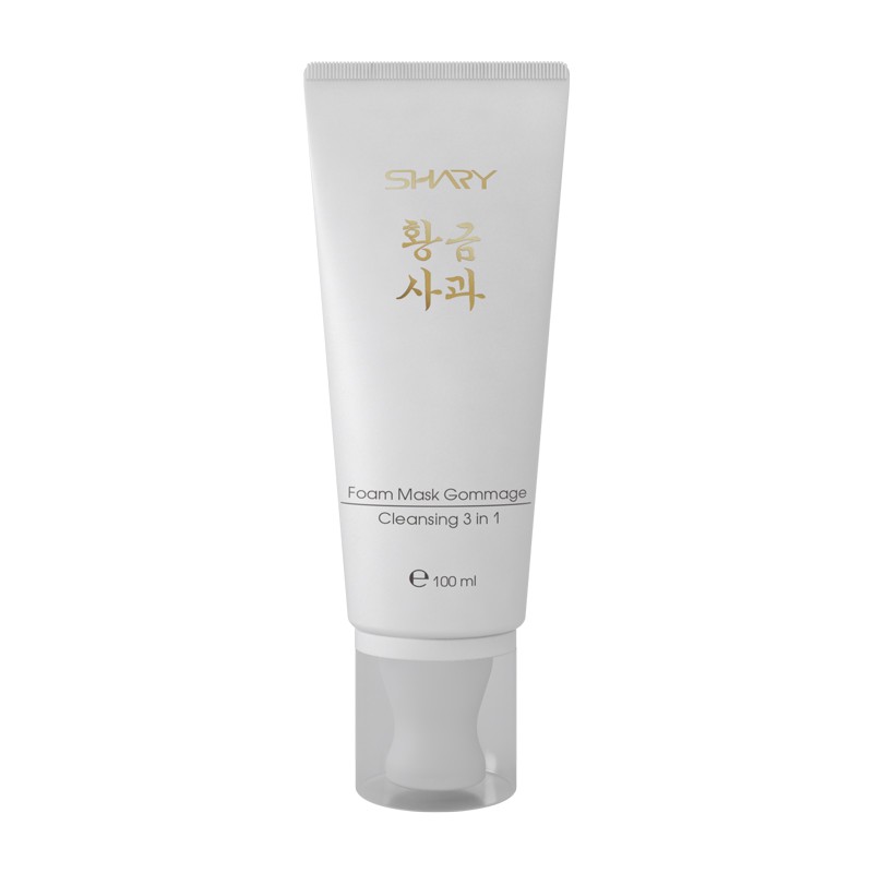 [SHARY] Пенка-маска-гоммаж для умывания 3 В 1 очищающая Walnut Foam Mask Gommage Cleansing, 100 мл
