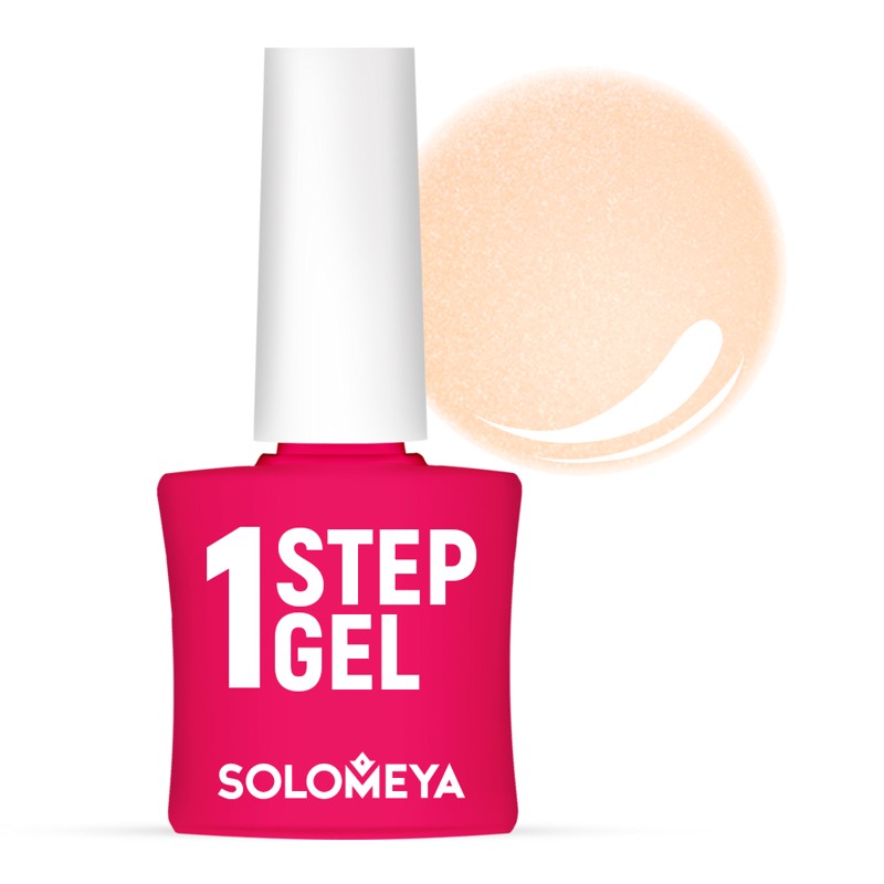 [SOLOMEYA] Гель-лак для ногтей однофазный БЕЙЛИЗ 41 Solomeya One Step Gel Bailey 41, 1 шт.