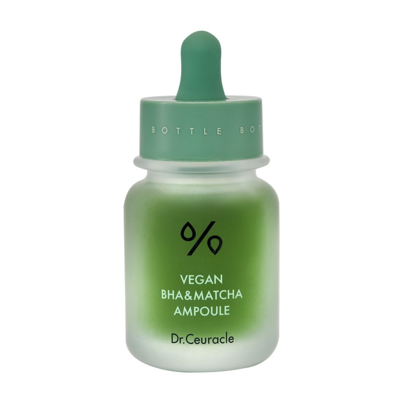 [DR. CEURACLE] Ампула для лица веганская САЛИЦИЛОВАЯ КИСЛОТА И МАТЧА Vegan BHA Matcha Ampoule, 30 мл