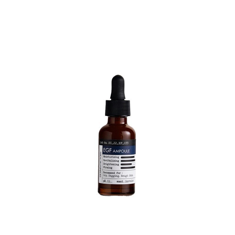 [DERMA FACTORY] Сыворотка для лица ЭПИДЕРМАЛЬНЫЙ ФАКТОР РОСТА 18% антивозрастная питательная EGF Ampoule, 10 мл