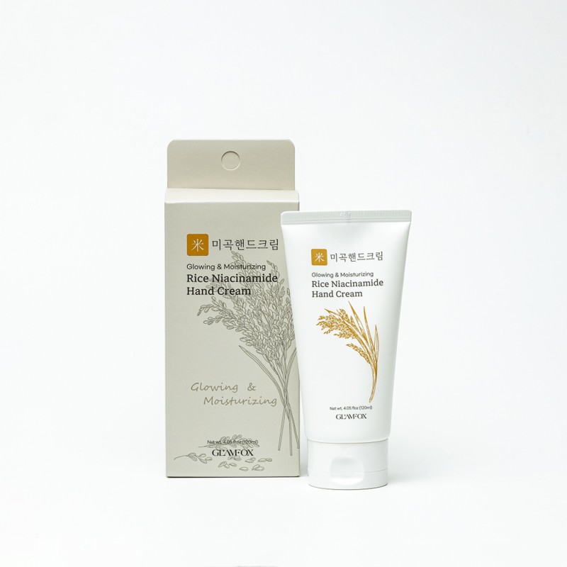 [GLAMFOX] Крем для рук РИС И НИАЦИНАМИД Rice Niacinamide Hand Cream, 50 мл