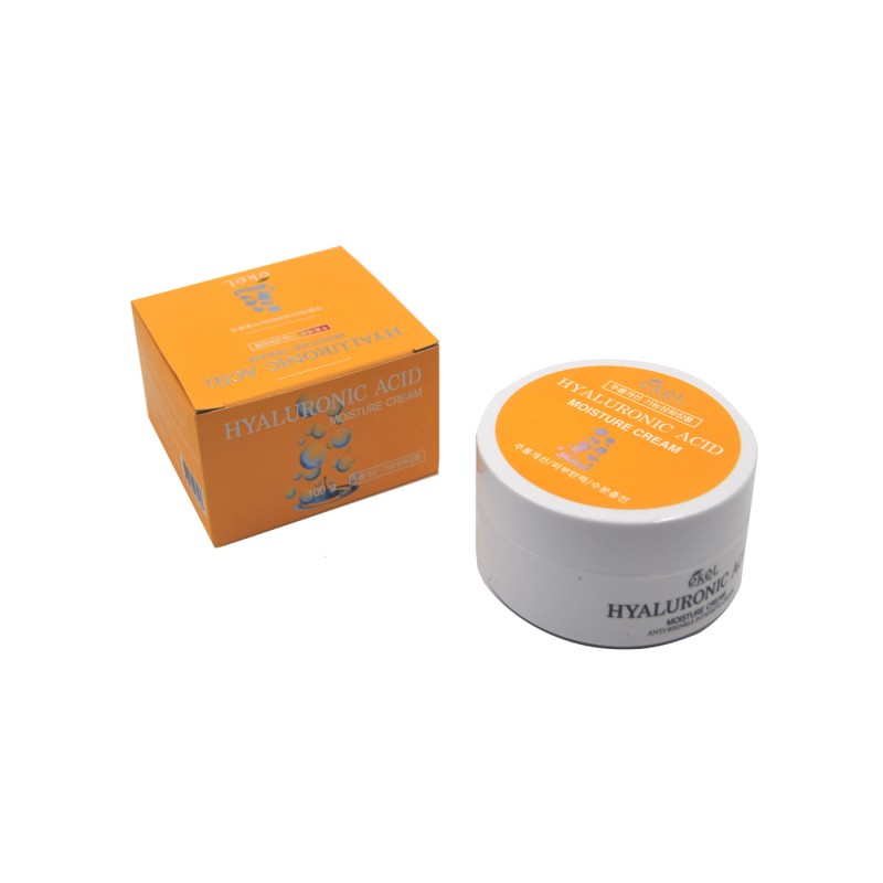 [EKEL] Крем для лица увлажняющий ГИАЛУРОНОВАЯ КИСЛОТА Hyaluronic Acid Moisture Cream, 100 мл