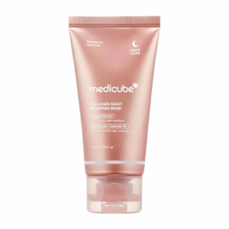 [MEDICUBE] Маска-плёнка для лица ночная КОЛЛАГЕН Collagen Night Wrapping Mask, 75 мл