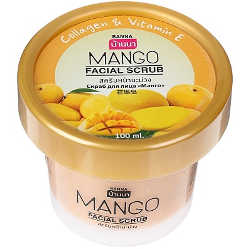 [BANNA] Скраб для лица МАНГО Mango Facial Scrub, 100 мл