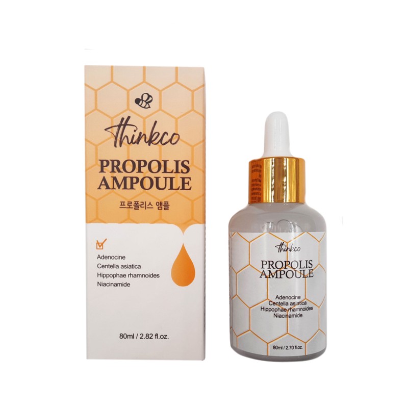 [THINKCO] Сыворотка для лица омолаживающая ПРОПОЛИС Real Propolis Ampoule, 80 мл