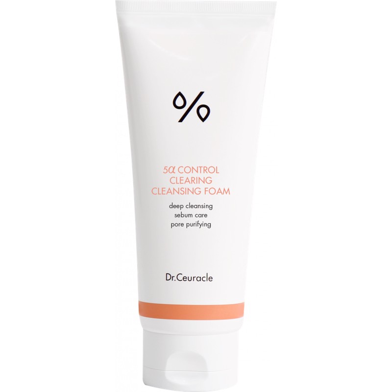 [DR. CEURACLE] Пенка для умывания 5 АЛЬФА КОНТРОЛЬ 5 Alfa Control Clearing Cleansing Foam, 200 мл