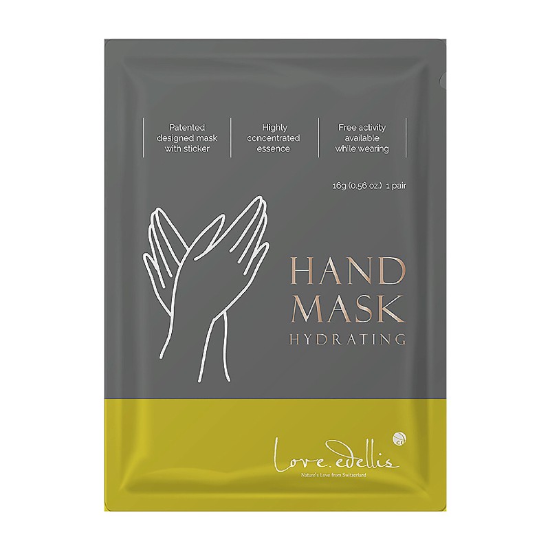 [LOVE.EDELLIS] Маска-перчатки для рук УВЛАЖНЯЮЩАЯ Hand Mask Hydrating, 16 гр
