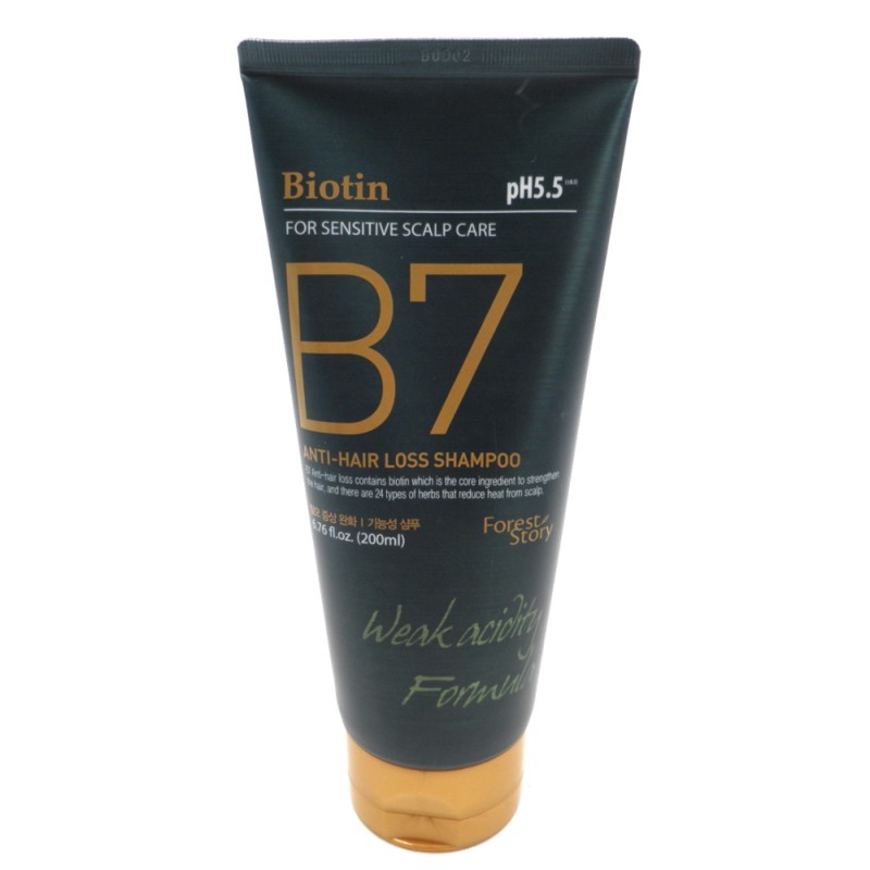 [FOREST STORY] Шампунь для волос против выпадения БИОТИН B7 Anti-Hair Loss Shampoo, 200 мл