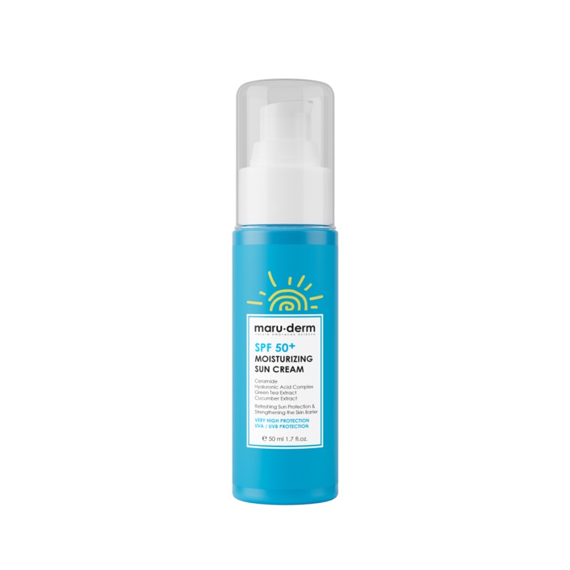 [MARU.DERM] Крем для лица солнцезащитный УВЛАЖНЯЮЩИЙ Moisturizing Sun Cream SPF 50+, 50 мл