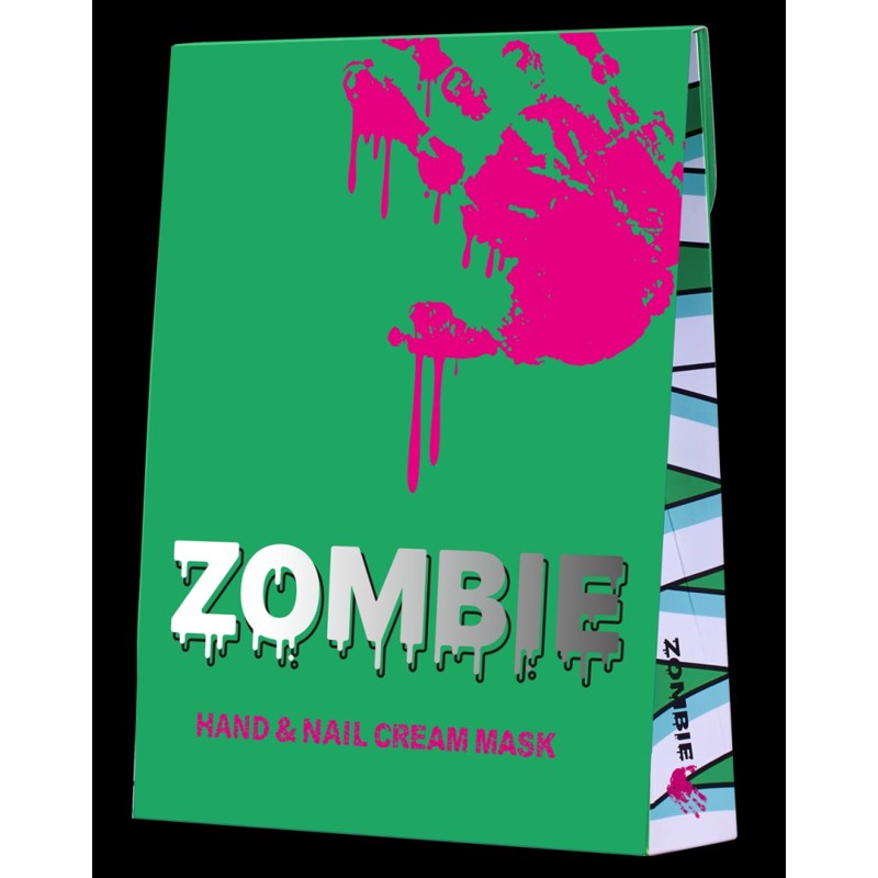 [OSKIN] НАБОР Маска-перчатки для рук КРЕМОВАЯ Zombie Hand&Nail Mask, 4 шт*14 мл