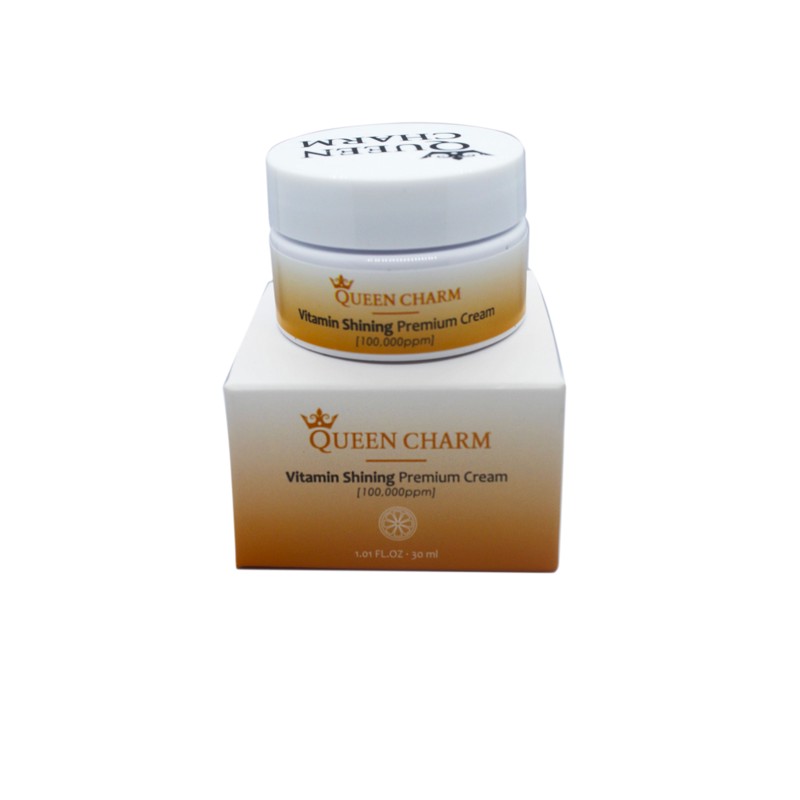 [QUEENCHARM] Крем для лица придающий сияние ВИТАМИН С 10% Vitamin Shining Premium Cream, 30 мл