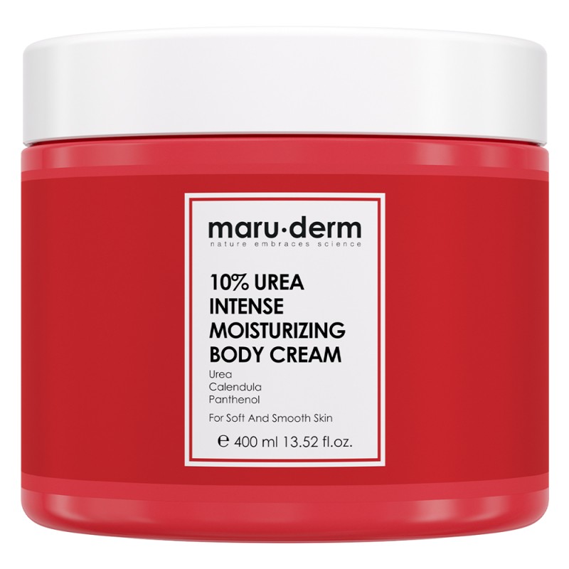 [MARU.DERM] Крем для тела интенсивно увлажняющий 10% МОЧЕВИНА 10% Urea Intense Moisturizing Body Cream, 400 мл