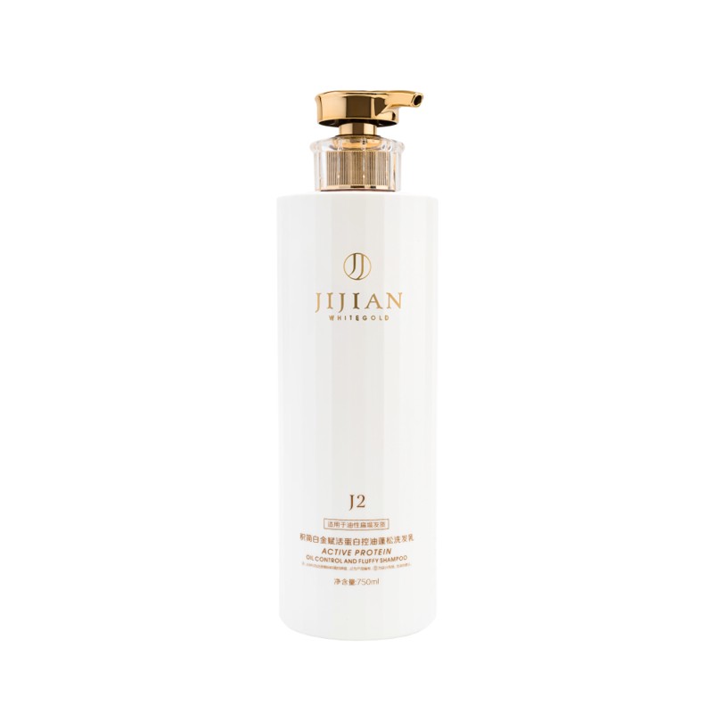 [JIJIAN] Шампунь для волос J2 ВОССТАНОВЛЕНИЕ с активным протеином Whitegold Active Protein Oil Control and Fl