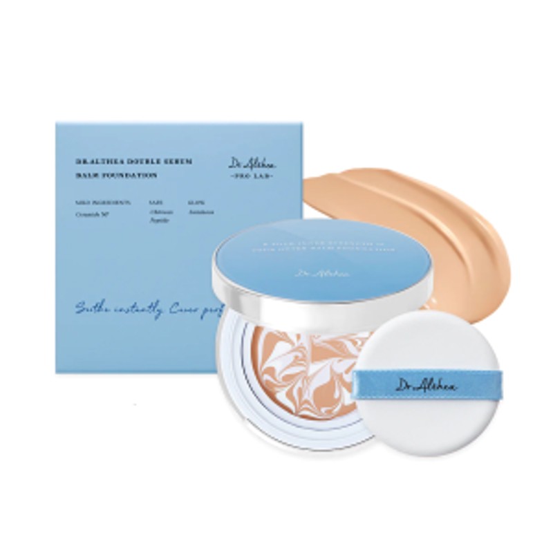[DR. ALTHEA] Компактное тональное средство ОТТЕНОК 21 Dr.Althea Double Serum Balm Foundation 21 SPF 50+, PA +++,