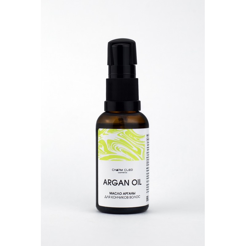 [CHARM CLEO COSMETIC] Масло для кончиков волос ARGAN OIL несмываемое, 30 мл