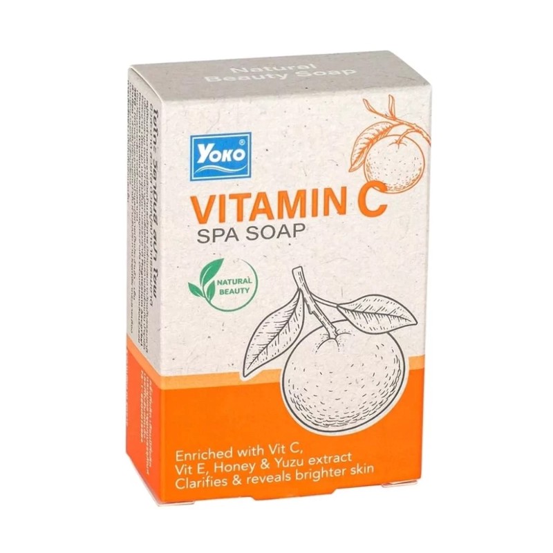 [YOKO] Мыло для лица и тела ВИТАМИН С Spa Soap, 90 г