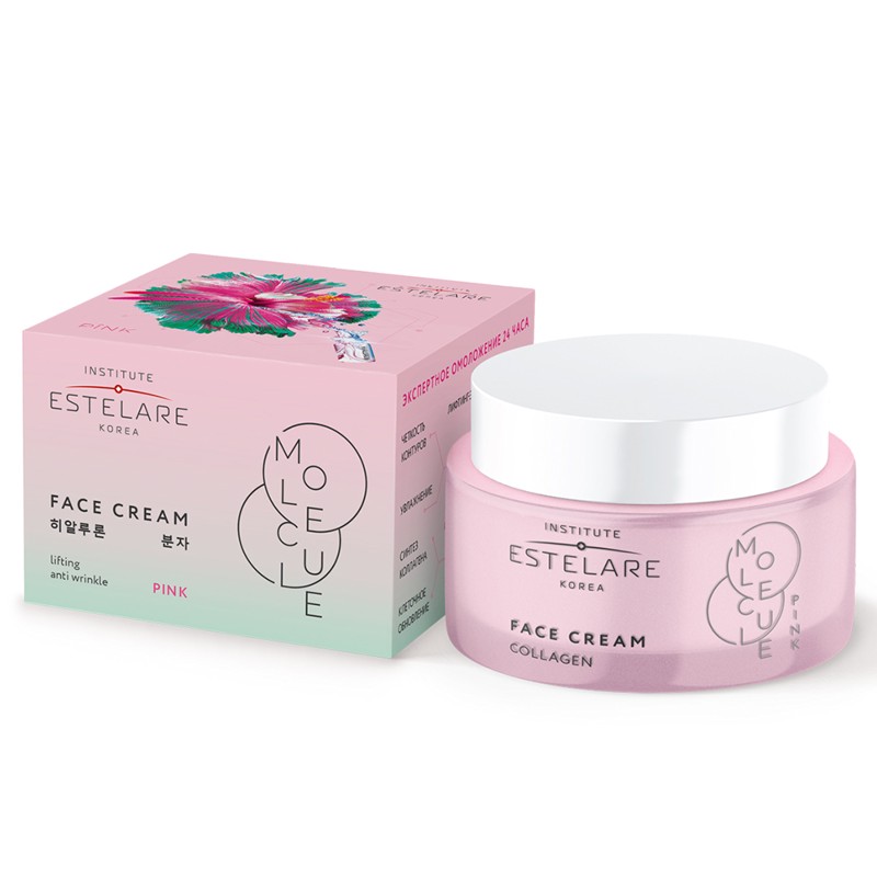 [INSTITUTE ESTELARE] Крем-лифтинг для лица ПРОТИВ МОРЩИН Pink Molecule, 50 мл