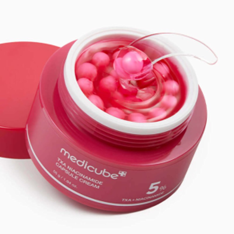 [MEDICUBE] Крем для лица капсульный осветляющий 5% НИАЦИНАМИД TXA Niacinamide Capsule Cream, 55 г
