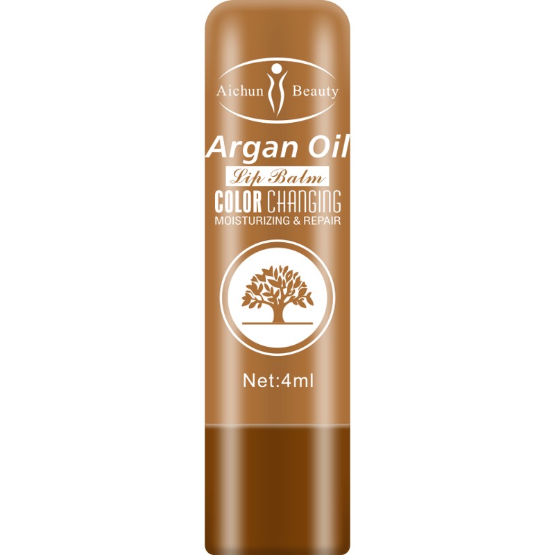 [AICHUN BEAUTY] Бальзам-тинт для губ АРГАНОВОЕ МАСЛО Argan Oil Color Change Lip Balm, 4 мл