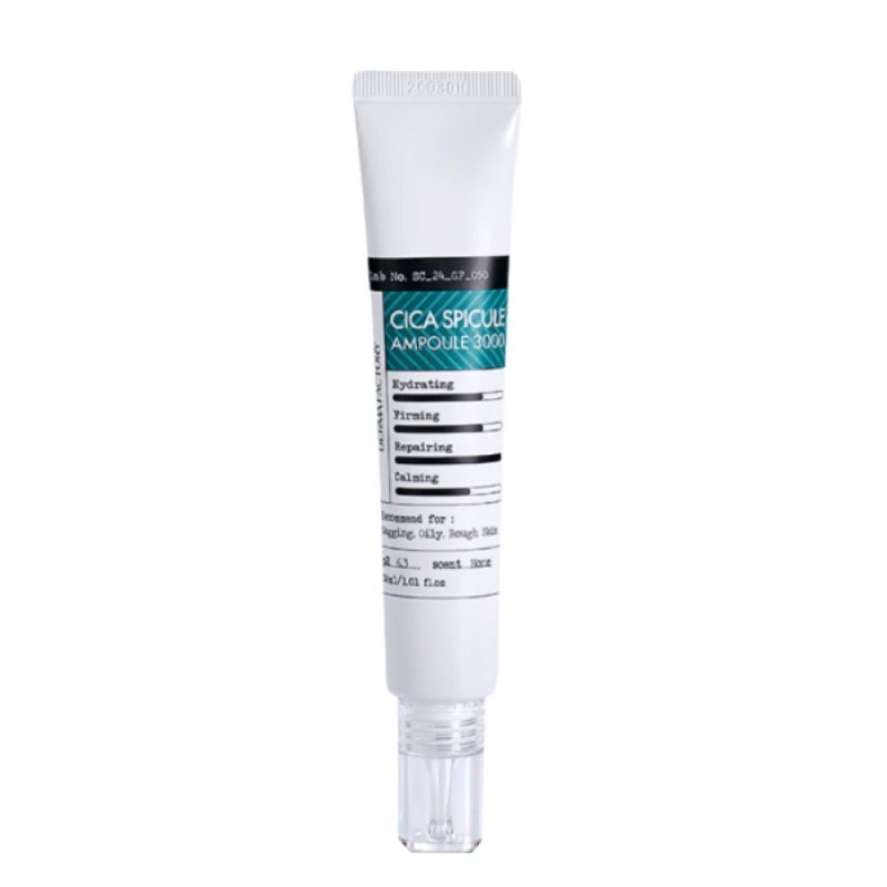 [DERMA FACTORY] Сыворотка для лица СПИКУЛЫ И ЦЕНТЕЛЛА 3000ppm Cica Spicule Ampoule 3000, 30 мл