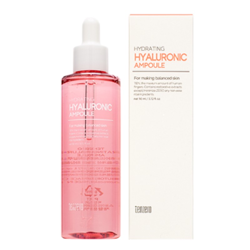 [TENZERO] Сыворотка для лица ГИАЛУРОНОВАЯ КИСЛОТА Hydrating Hyaluronic Ampoule, 110 мл