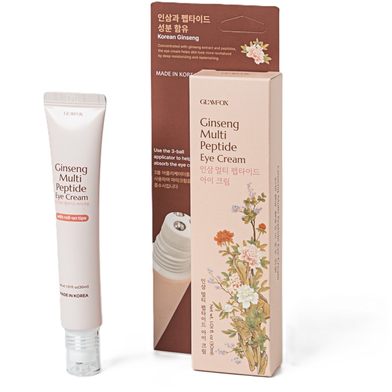 [GLAMFOX] Крем для век ЖЕНЬШЕНЬ И КОЛЛАГЕН Ginseng Retinol Eye Cream, 30 мл