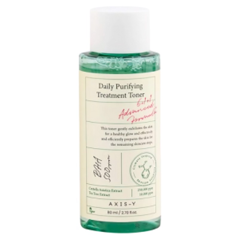 [AXIS-Y] Тонер для проблемной кожи ЦЕНТЕЛЛА и BHA-КИСЛОТЫ Daily Purifying Treatment Toner, 80 мл