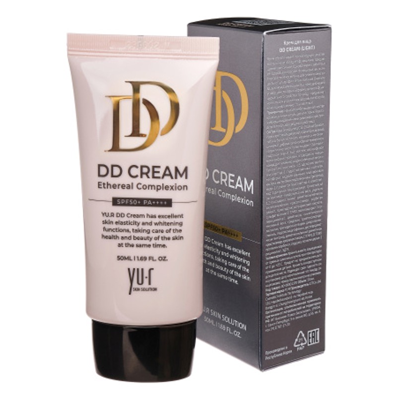 [YU.R] Крем для лица КОРРЕКТИРУЮЩИЙ DD Cream Light SPF50+, PA++++, 50 мл