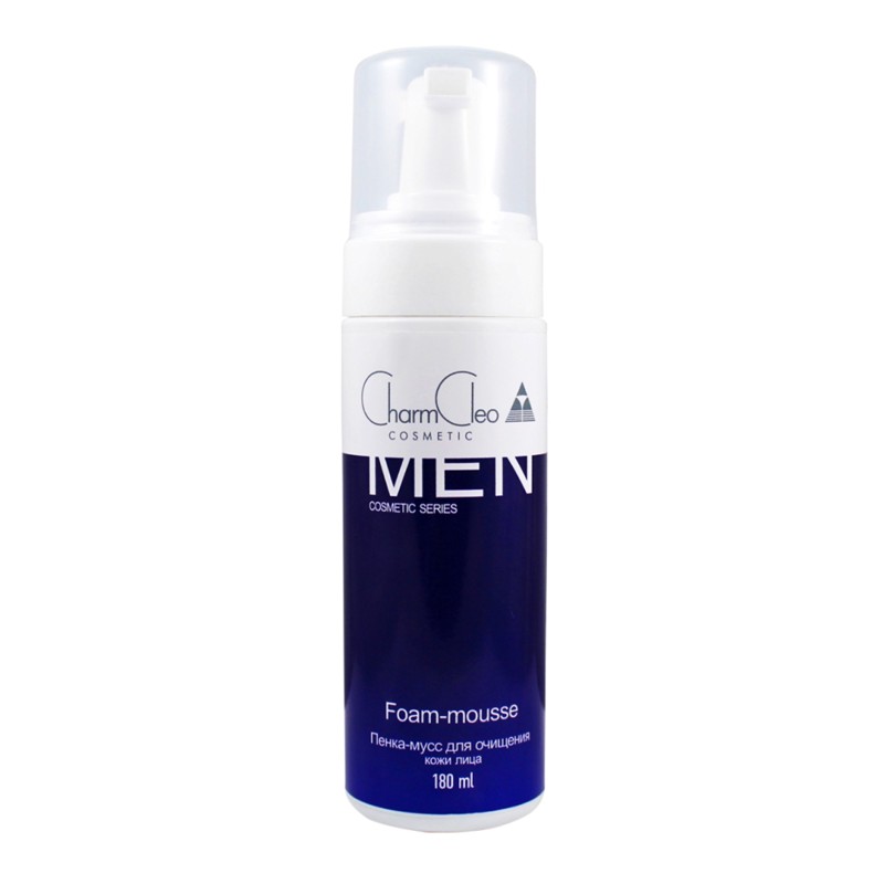 [CHARM CLEO COSMETIC] Пенка-мусс для лица МУЖСКАЯ очищающая Foam Mousse, 180 мл