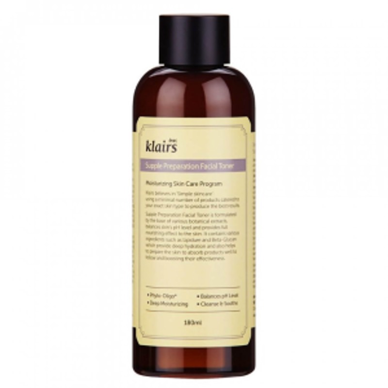 [DEAR. KLAIRS] Тонер для лица ФИТО-ОЛИГО КОМПЛЕКС Dear.Klairs Supple Preparation Facial Toner, 180 мл