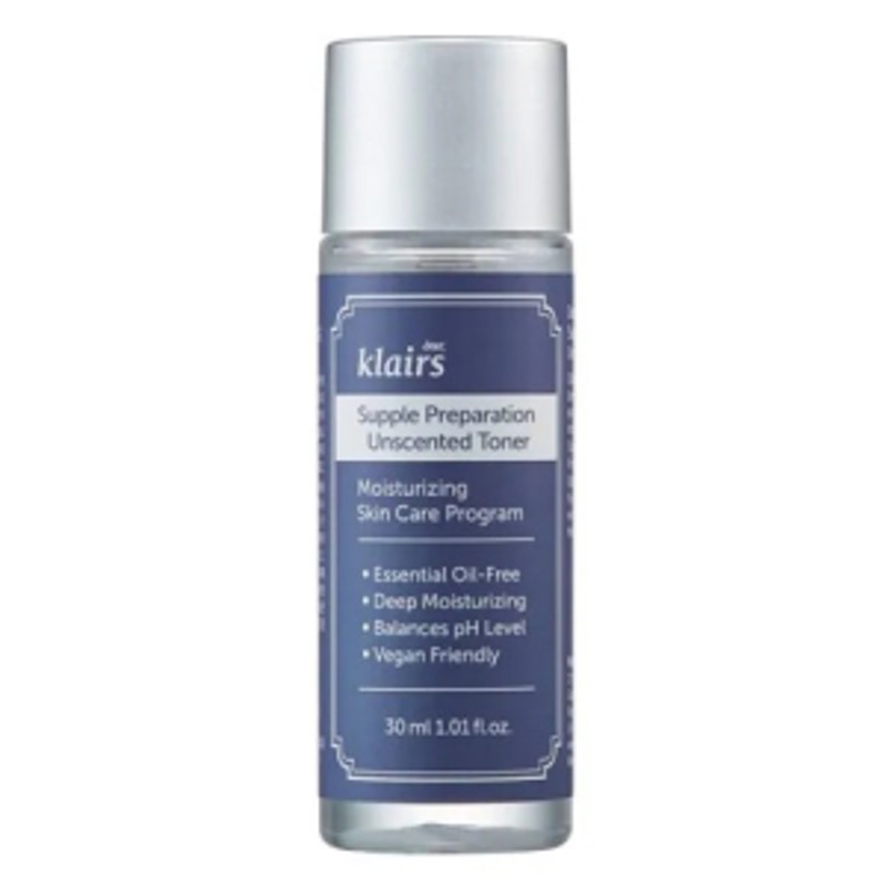 [DEAR. KLAIRS] Тонер для лица СМЯГЧАЮЩИЙ Dear.Klairs Supple Preparation Unscented Toner, 30 мл