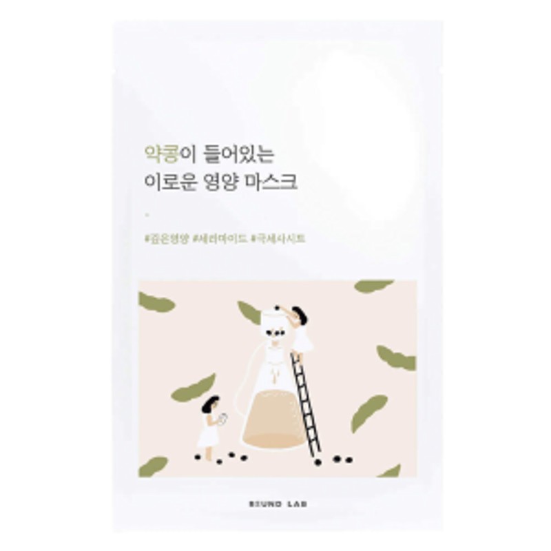 [ROUND LAB] Тканевая маска СОЕВЫЕ БОБЫ Round Lab Soybean Nourishing Sheet Mask, 1 шт.