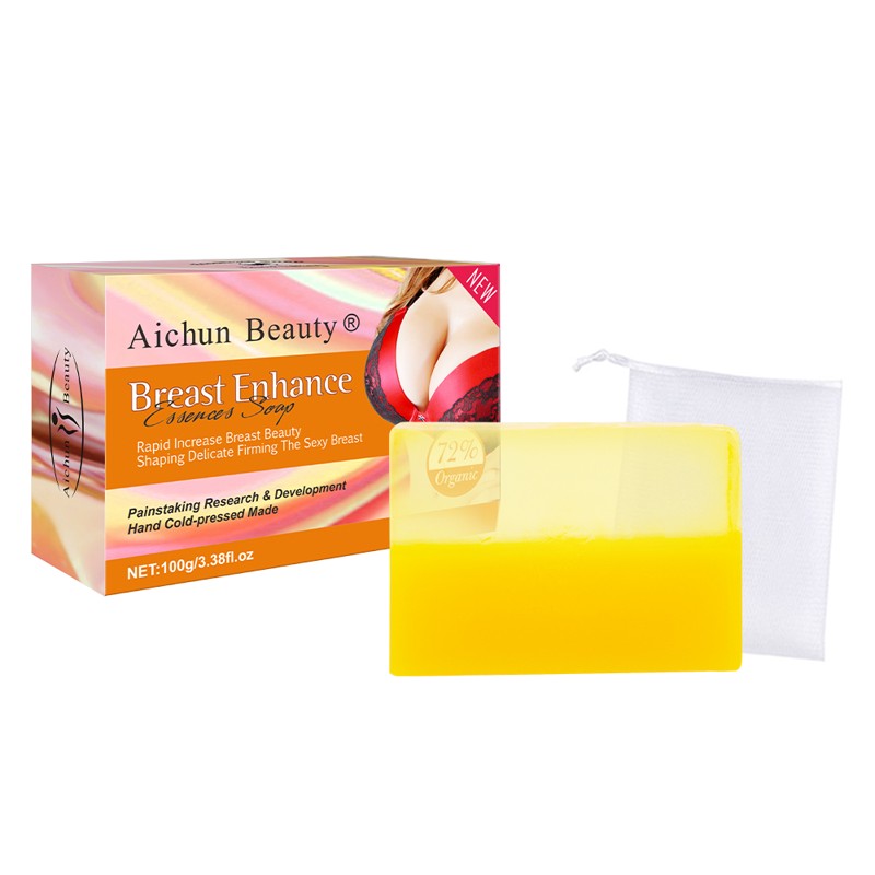 [AICHUN BEAUTY] Мыло-эссенция для ухода за женской грудью КОКОСОВОЕ МАСЛО И ПАПАЙЯ Breast Enhance EssenceSoap, 100 г