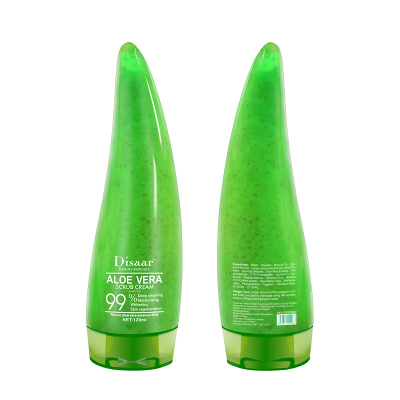 [DISAAR] Скраб для тела увлажняющий ЭКСТРАКТ АЛОЭ ВЕРА успокаивающий Soothing&Moisturizing Aloe Vera Scrub Cr