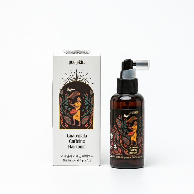 [GLAMFOX] Тоник для волос против выпадения КОФЕИН Puetskin Guatemala Coffee Beans Hair Tonic, 120 мл