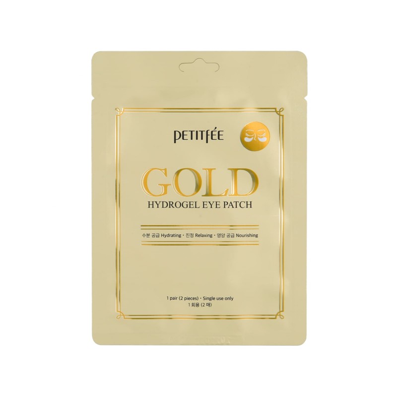 [PETITFEE & KOELF] Гидрогелевые патчи для глаз ЗОЛОТО Gold Hydrogel Eye Patch, 2 шт (1 пара)