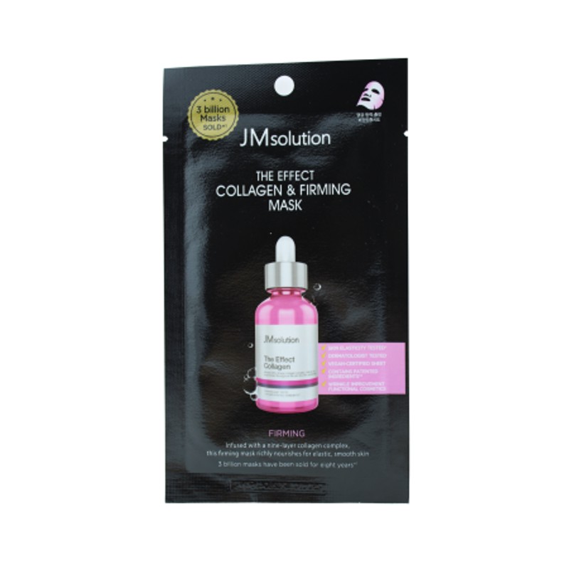 [JMSOLUTION] Маска для лица тканевая КОЛЛАГЕН The Effect Collagen & Firming Mask, 24 мл
